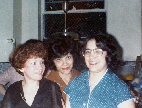 Martha Cintron, Anna figueroa , Calderon about 1980